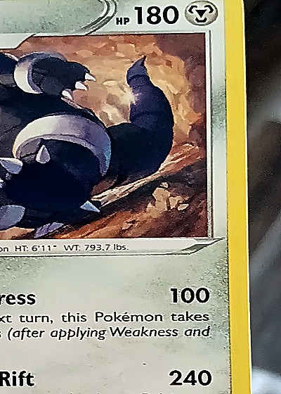2021 Pokemon Chilling Reign #111 Aggron — front
