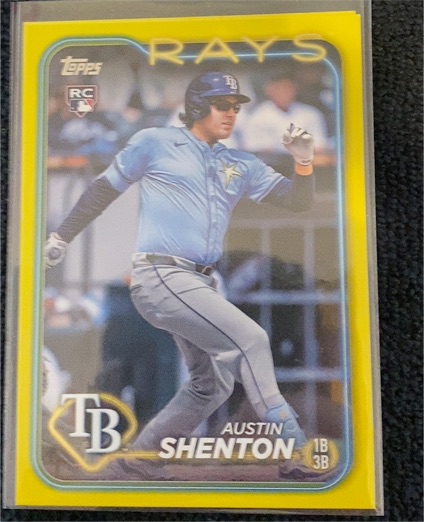 2024 Topps Update #US275 Austin Shenton — front