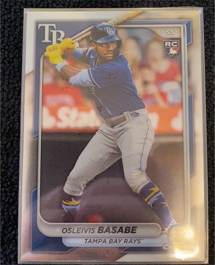 2024 Bowman Chrome #76 Osleivis Basabe — front