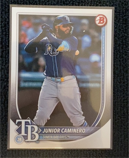 2025 Bowman #13 Junior Caminero — front
