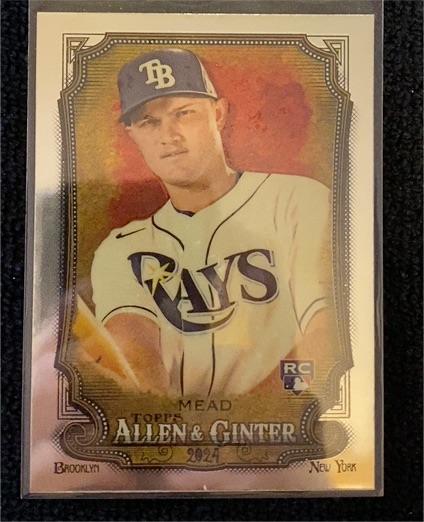 2024 Topps Allen & Ginter #14 Curtis Mead — front