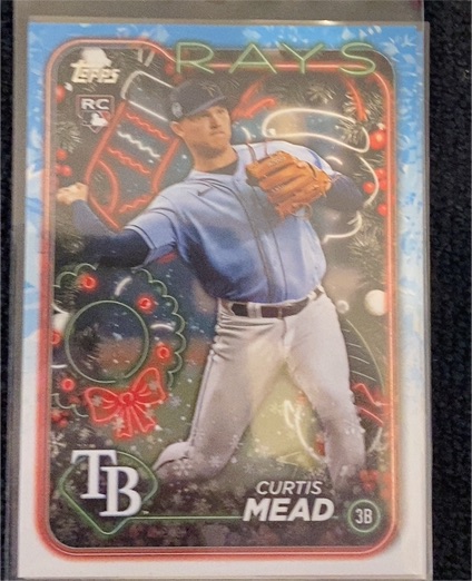 2024 Topps Holiday #H53 Curtis Mead — front