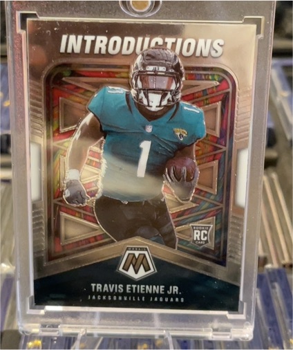 2021 Panini Mosaic #I-10 Travis Etienne Jr. — front