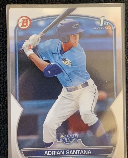 2023 Bowman Draft #BD-130 Adrian Santana — front