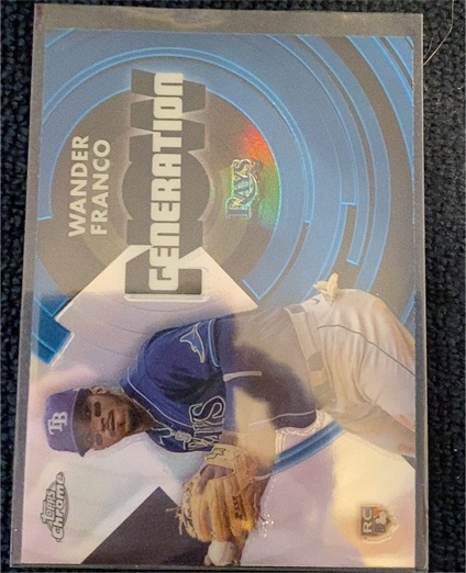2022 Topps Chrome Update #GNC-4 Wander Franco Generation Now Rookie — front