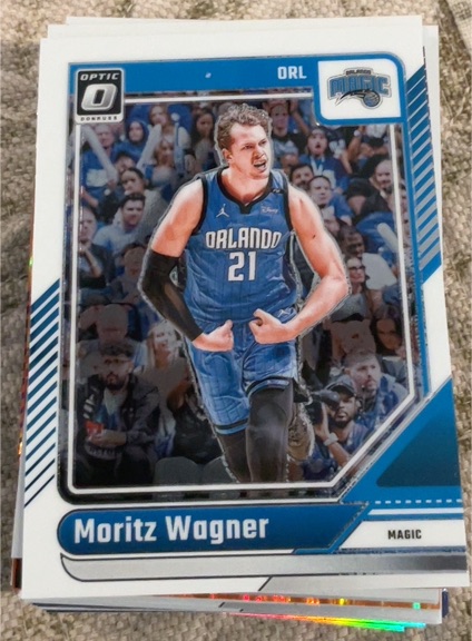 2024-25 Panini Donruss Optic #66 Moritz Wagner — front