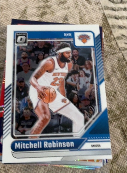 2024-25 Donruss Optic #96 Mitchell Robinson — front
