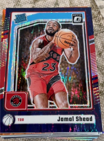 2024-25 Panini Donruss Optic #296 Jamal Shead — front