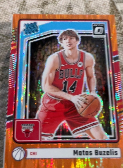 2024-25 Donruss Optic #271 Matas Buzelis — front