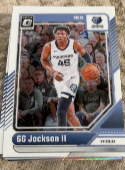 2024-25 Donruss Optic #12 GG Jackson II — front