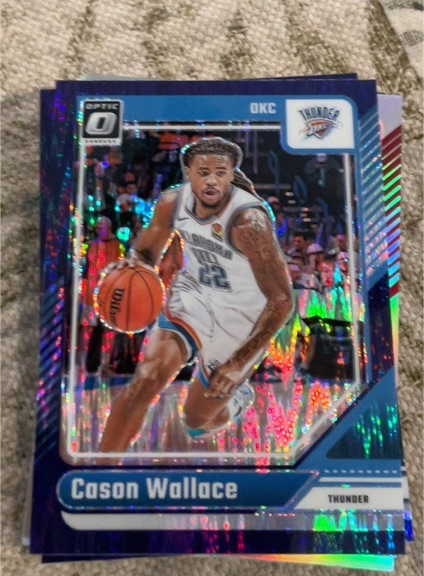 2024-25 Panini Donruss Optic #191 Cason Wallace — front