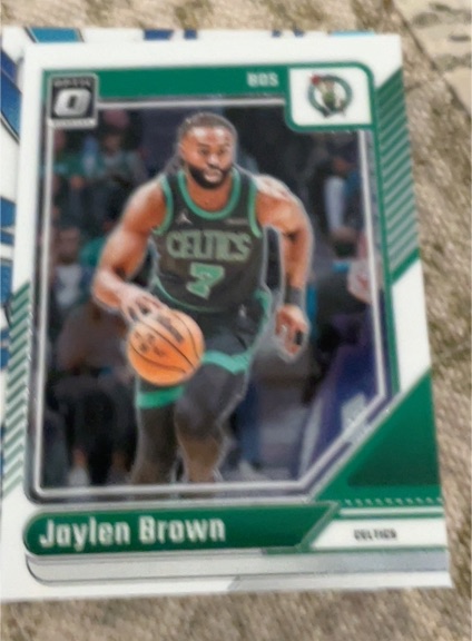 2024-25 Panini Donruss Optic #206 Jaylen Brown — front