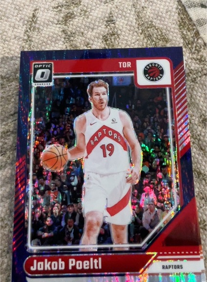 2024-25 Donruss Optic #65 Jakob Poeltl — front