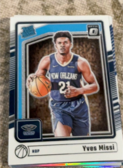 2024-25 Donruss Optic #265 Yves Missi — front