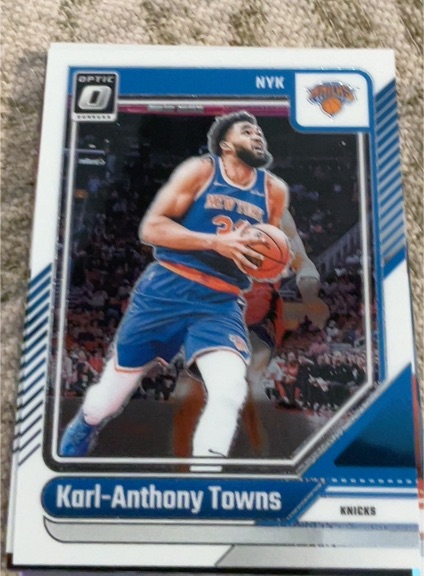 2024-25 Donruss Optic #158 Karl-Anthony Towns — front