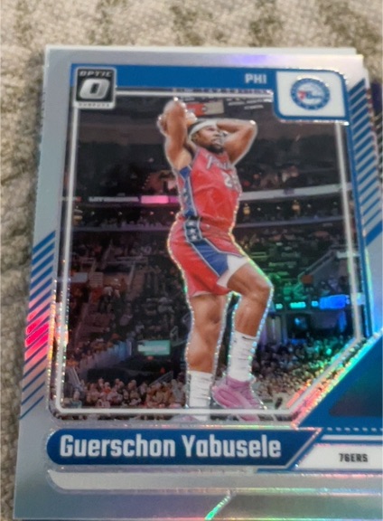2024-25 Donruss Optic #168 Guerschon Yabusele — front