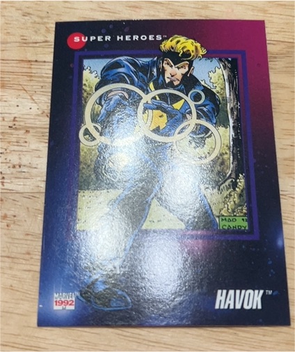 1992 Impel Marvel Universe Series 3 #70 Havok — front