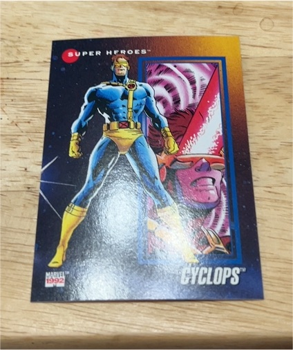 1992 Impel Marvel Universe Series 3 #68 Cyclops — front