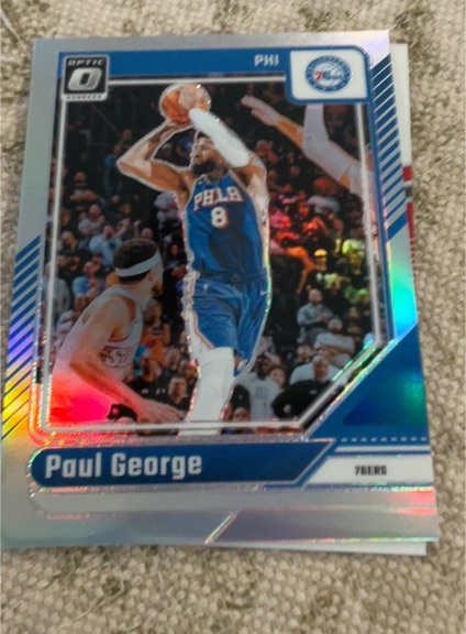 2024-25 Panini Donruss Optic #110 Paul George — front