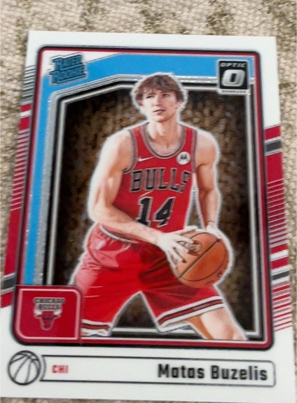2024-25 Panini Donruss Optic #271 Matas Buzelis — front