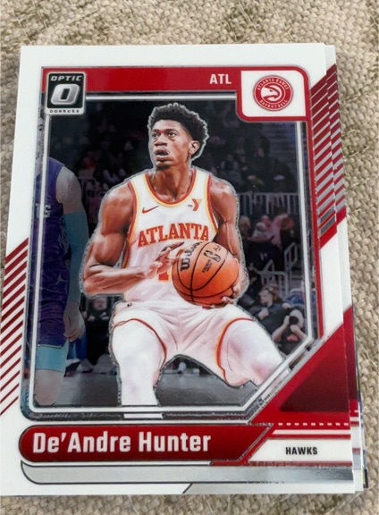 2024-25 Panini Donruss Optic #50 De'Andre Hunter — front