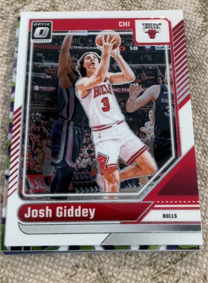 2024-25 Donruss Optic #120 Josh Giddey — front