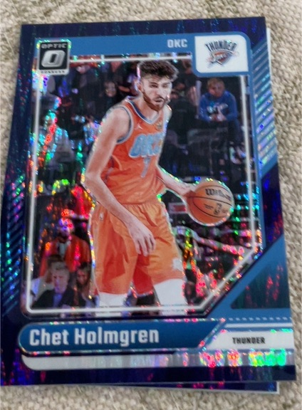 2024-25 Panini Donruss Optic #23 Chet Holmgren — front