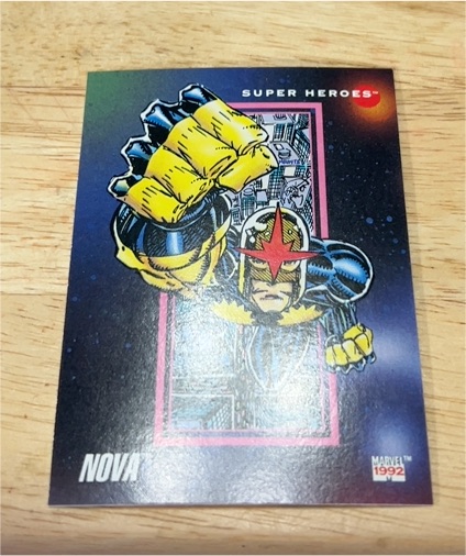 1992 Impel Marvel Universe Series 3 #61 Nova — front