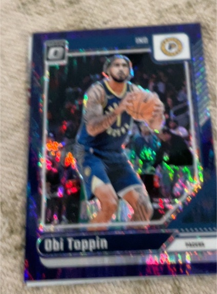 2024-25 Donruss Optic #149 Obi Toppin — front