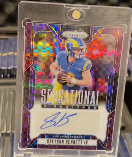 2024 Panini Prizm Sensational Signatures #Stetson Bennett IV — front