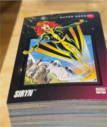 1992 Impel Marvel Universe Series 3 #60 Siryn — front