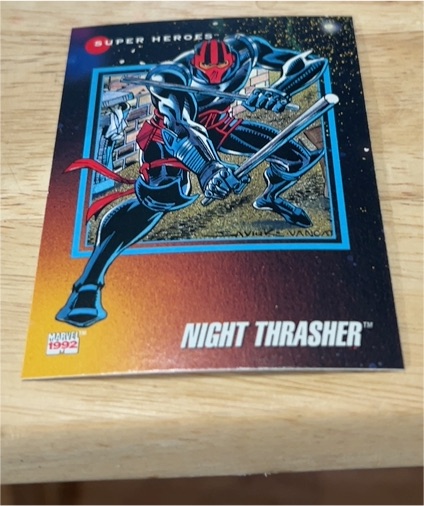 1992 Impel Marvel Universe Series 3 #59 Night Thrasher — front