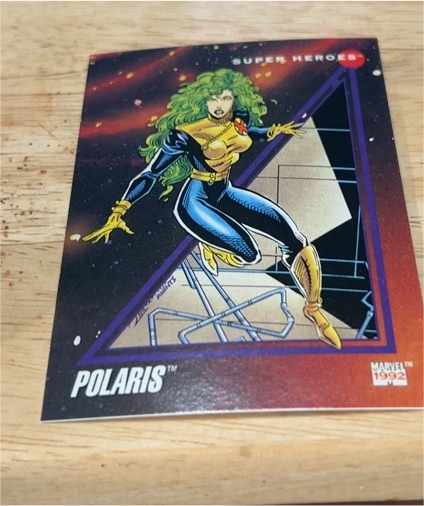 1992 Impel Marvel Universe Series 3 #54 Polaris — front
