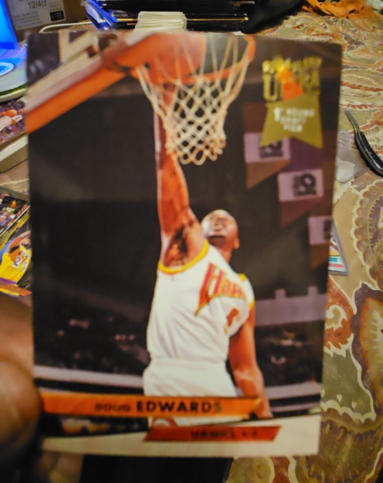 1993-94 Fleer Ultra #201 Doug Edwards — front