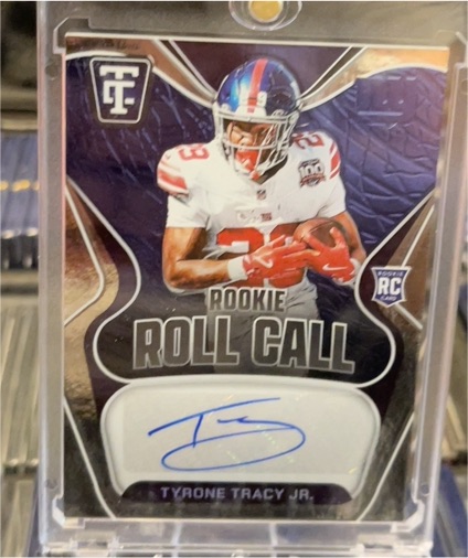 2024 Panini Totally Certified Rookie Roll Call #RRC-TTJ Tyrone Tracy Jr — front