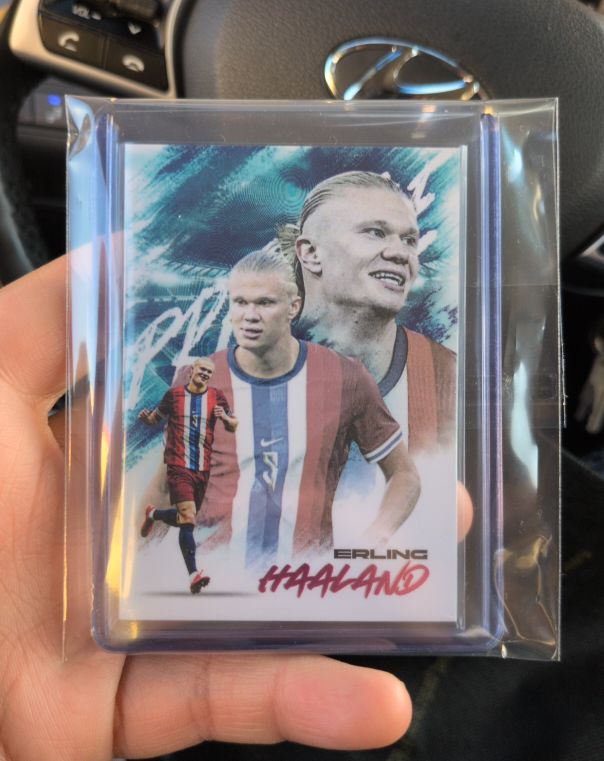 2025 Futera FX Erling Haaland — front