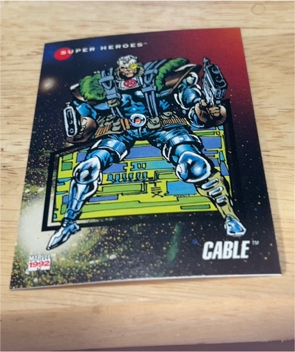 1992 Impel Marvel Universe Series 3 #50 Cable — front