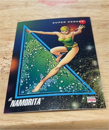 1992 Impel Marvel Universe Series 3 #49 Namorita — front