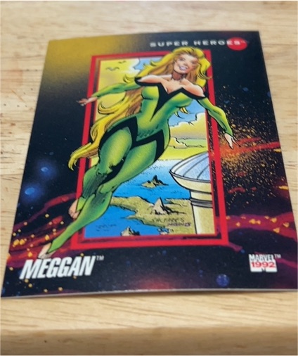 1992 Impel Marvel Universe Series 3 #47 Meggan — front