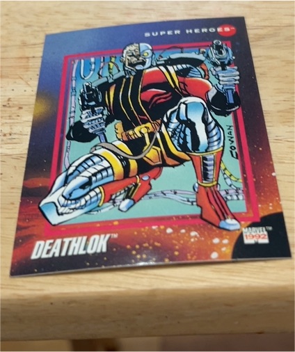 1992 Impel Marvel Universe Series 3 #45 Deathlok — front
