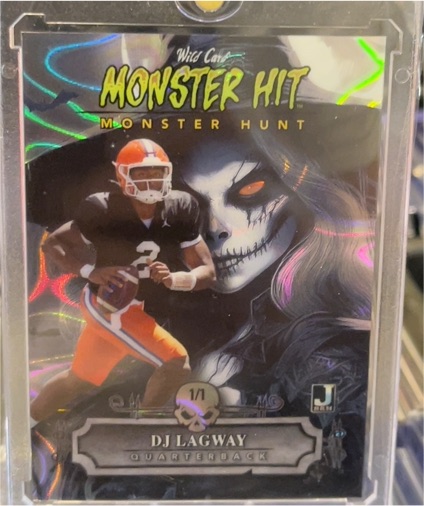 2024 Wild Card Monster Hit #DJ Lagway — front