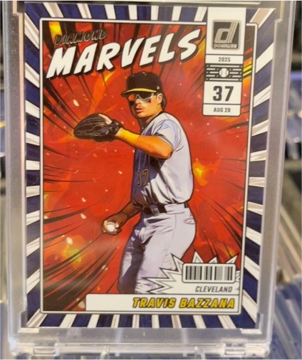 2025 Donruss Diamond Marvels #8 Travis Bazzana — front