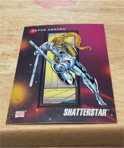 1992 Impel Marvel Universe Series 3 #42 Shatterstar — front