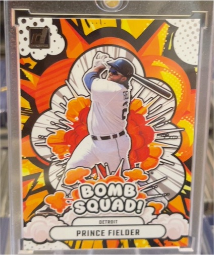 2025 Donruss #4 Prince Fielder Bomb Squad — front