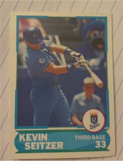 1988 Score Young Superstars #10 Kevin Seitzer — front