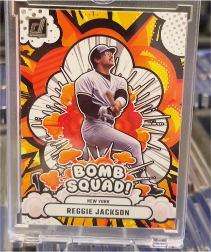 2025 Donruss #7 Reggie Jackson Bomb Squad — front