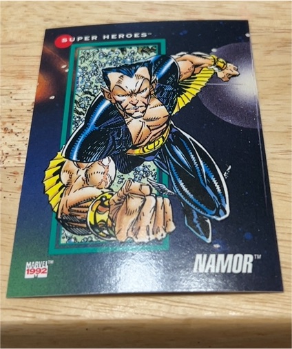 1992 Impel Marvel Universe Series 3 #39 Namor — front