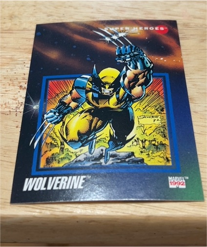 1992 Impel Marvel Universe Series 3 #38 Wolverine — front