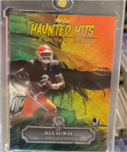 2024 Wild Card Haunted Hits Monster Hunt #HHM-DL DJ Lagway — front