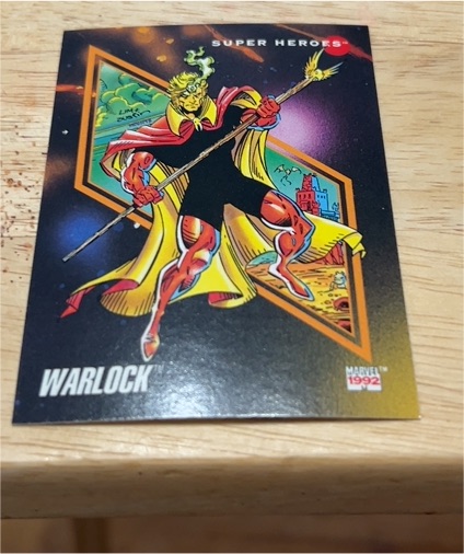 1992 Impel Marvel Universe #36 Warlock — front